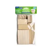 Boyle 46 Piece Hobby Wood Assorted Pack