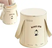 Portable Foot Soaking Bucket,Outdoor Water Container | Leakproof Foldable Durable Large Capacity Universal Collapsible Foot Soaking Basin for Fishing Hiking Spa Travel Borato