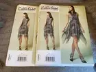 Vogue Pattern V1547 Ms ZANDRA RHODES Sleeveless Dress w/Flowy Shaped Hemline