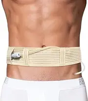 Soft Breathable Peritoneal Dialysis Belt Adjustable PD Catheter Holder Accessories Discreet for Safety Secure Transfer Set Peg Feeding Tube Supplies Men Women