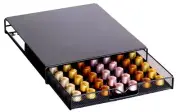 DecoBrothers OriginalLine Pod Holder Mesh Drawer 56 Nespresso Capsule Organiz...