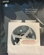 Mac OS X Server 10.3.4 Unlimited Client Brand New Sealed