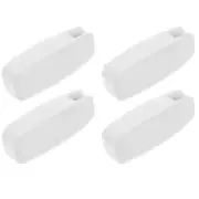 4 Pcs Curtain Handle Cord Ends for Blinds Weights Windows Plastic