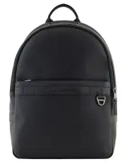 [Armani Exchange] Tulum Faux Leather Backpack in Black
