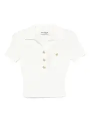 [Self-Portrait] Self-Portrait-Top In Maglia Traforata Bianca-Donna M