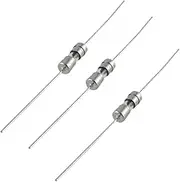 uxcell 10 x 250V 1A Through Hole Axial Lead 3.6 x 10mm Slow Blow Acting Fuse