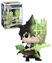 Funko POP! Animation Black Clover #1422 Yuno (Spirit Of Zephyr) Glows In The Dark - New, Mint Condition