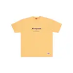 PARAGRAPH 小花插圖 短袖T恤 黃色 韓國品牌 二手