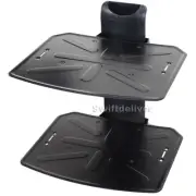 2 -Tier under TV DVD DVR Cable Box Wall Mount Bracket Shelf Component Holder W1M