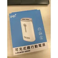 在飛比找蝦皮購物優惠-pqi 6000mAh行動電源 單孔Micro-A輸入 雙口