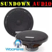 SUNDOWN AUDIO 6.5" E SERIES MIDS SPEAKERS & GRILLS FROM COMPONENT E-6.5 NEW