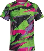 [ANDRO] J.T.T.A (Japanese Table Tennis Association) Official Table Tennis Game Shirt, Unisex, Lykia, Green