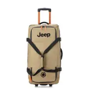 Jeep 73 cm 2-Wheel All Terrain Rolling Duffle Bag - Warm Sand
