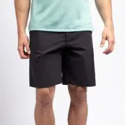 Travis Mathew Black Men’s Beck Casual Golf Shorts