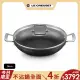 【Le Creuset】超完美不沾鍋系列-雙耳煎鍋-附蓋28cm