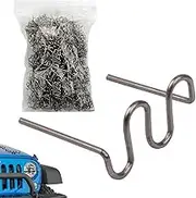 Auto Bumper Repair Rod - 1000X Hot Staples Welding Rods | 0.8mm Welding Electrodes Suite Nail Patch Hot Stapler Welding Repairing Tool for SUVs Sedans Trucks