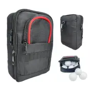 Golf Accessories Bag - Golf Valuable Item Bag, Portable Multi Layer Golf Stor...