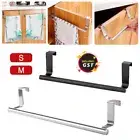 Tea Towel Holder Rack Rail Cupboard Hanger Bar Hook for Bathroom Kitchen Home AU