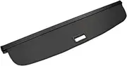 Rear Boot Trunk Cargo Cover Security Shield Shade Assembly Compatible With Q3 2013 2014 2015 Black