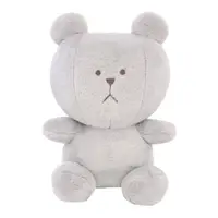 在飛比找momo購物網優惠-【CRAFTHOLIC 宇宙人】馬卡龍灰熊熊坐姿大抱枕 情人