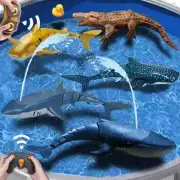 Rc Animal Robot Simulation Shark Electric Prank Toy for Children Boy Kids Pool