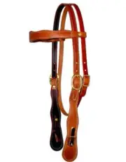New! Berlin Custom Leather Herman Oak HARNESS LEATHER OLD TIMER HEADSTALL Horse