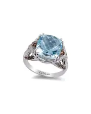 Le Vian 14K 4.72 ct. tw. Diamond & Aquamarine Ring