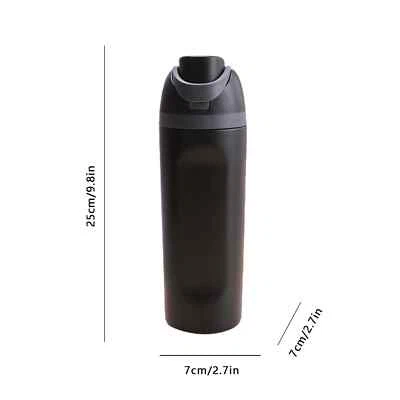 Dual-use Lid and Straw Insulated Tumbler 600ml Insulated Coffee Mug Double Wall