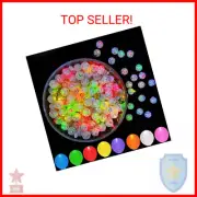 100Pcs Multicolor LED Balloon Light Mini Round Balls Lights, Waterproof Flash Ti