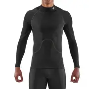 DEAL | Skins Series-3 Thermal Mens Compression Long Sleeve Top (Black)