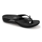 Vionic Bella Toe Post Sandal - Black
