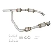 LABLT Y Pipe Catalytic Converters For 2005-2007 Ford Econoline 4.6L Left+Right