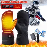 Rechargeable Heated Gloves Double-sided Heating Thermal Heated Gloves Windproof