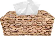 Rattan Tissue Box Tissue Box: Large Handwoven Tissue Box Rectangular Tissue Holder Living Room Tissue Box for Bathroom Living Room Office Restaurant