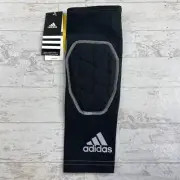 1 Medium ADIDAS Ironskin Elbow Pad Shooter Sleeve Compression BLACK Basketball.
