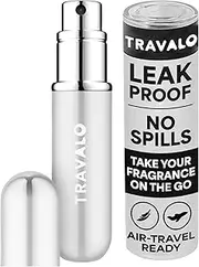 Perfume Atomiser by Travalo Classic HD Silver / 0.17 fl.oz. 5ml
