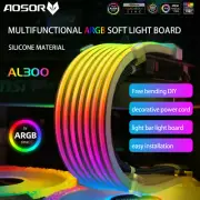 COOLMOON AOSOR Flexible Mounting Light PC Backlight Flexible Light Bar 5V ARGB A