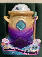 MAGIC MIXIES Magical Misting Cauldron Blue PLUSH MIXIE TOY 50+ Sounds NEW