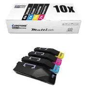 10x Eurotone Eco Cartridge for Kyocera Taskalfa 400-ci 500-ci