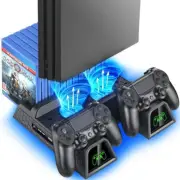 OIVO PS4 Stand Cooling Fan Station for Playstation 4/PS4 Slim/Ps4 Pro, PS4 Pro V