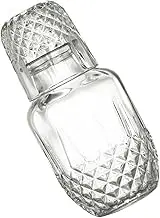 TOPPERFUN 1 Set Diamond Carved Cocktail Glass of Elegant Wine Cups for Home Bar Entertaining Unique Bar Drinking Cup for Whiskey Martini Beverages