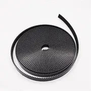 Transmission Belt Black PU with Steel Wire 5mm Pitch 1-10 Meters Synchronous Belt 5M Type Opened Polyurethane Timing Belt 15/20/25/30mm Width V-Belt (Size : 10 Meters, Color : 30mm)