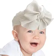 [Generic] Toddler Knot Headband | Comfortable Child Bow Headband - Handmade Kid Headbands for Birthdays, Baby Showers, Christmas, Family Photography