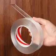 Transparent Double Sided Tape Nano Tape Wall Stickers Waterproof Reusable Heat