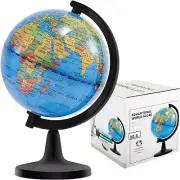 4'' World Globe Kids Learning Educational Rotating World Map Globes Mini Size