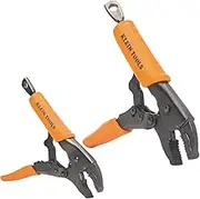 Klein Tools A-38660 Curved Jaw Locking Pliers Set 7" & 10"