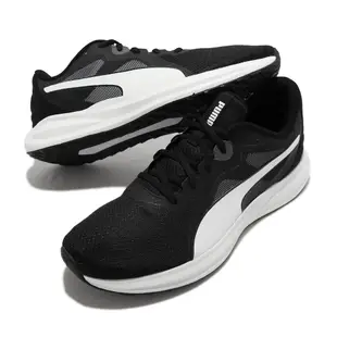 Puma 慢跑鞋 Twitch Runner 黑白 路跑 男鞋 女鞋 情侶款 入門款 【ACS】 37628909