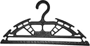 ａ aternee Wetsuit Hanger, Bathing Suit Hanger, Black Heavy Duty Wetsuit Drying Hanger, Diving Suit Hanger for Surf Dive Suit