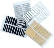 [Generic] Effective Ring Size Adjusters 4 Pcs Flexible Sizers for Secure Fit