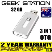 32GB iFlash OTG Device USB Flash Drive iPhone ipad Android micro usb pc laptop